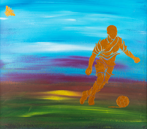 Gilded Boy Number 6 - Signed PRINT/ Limited edition